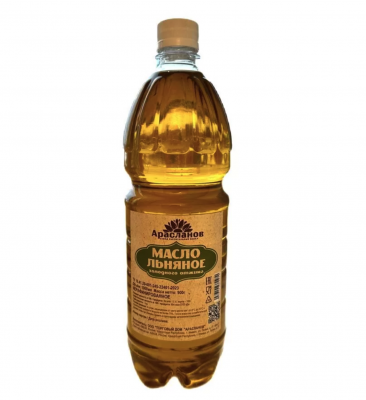 Продаем масло льняное "арасланов" 1л (-15°c) в Ижевске по доступным ценам.