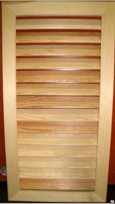 Продаем решетка декоративная (хвоя) 600х300х35 "жалюзи" (сорт экстра) в Ижевске по доступным ценам.