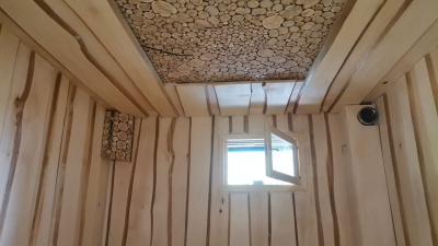 Продаем панно для бани и сауны 1000х1000 "можжевельник" 2d, шлиф., кв.м. в Ижевске по доступным ценам.
