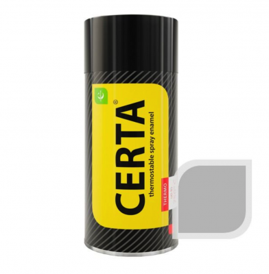 Продаем эмаль термостойкая "certa" (аэрозольный баллон) серебристая 520мл (-30°c) в Ижевске по доступным ценам.